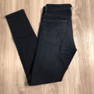 AG high-waisted skinny jeans